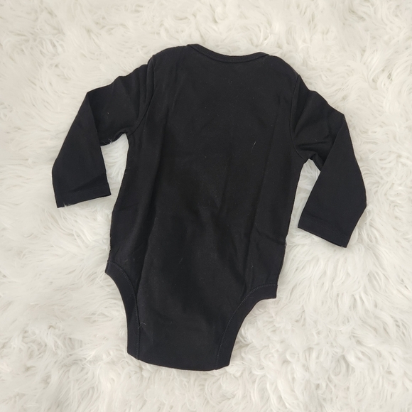 Old Navy "Creeping it Real" Unisex Long-Sleeve Graphic Bodysuit for Baby. Size 6 - Picture 2 of 5